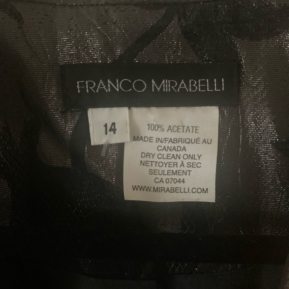 Franco Mirabelli Designer Jacket - Vintage - Picture 3 of 10